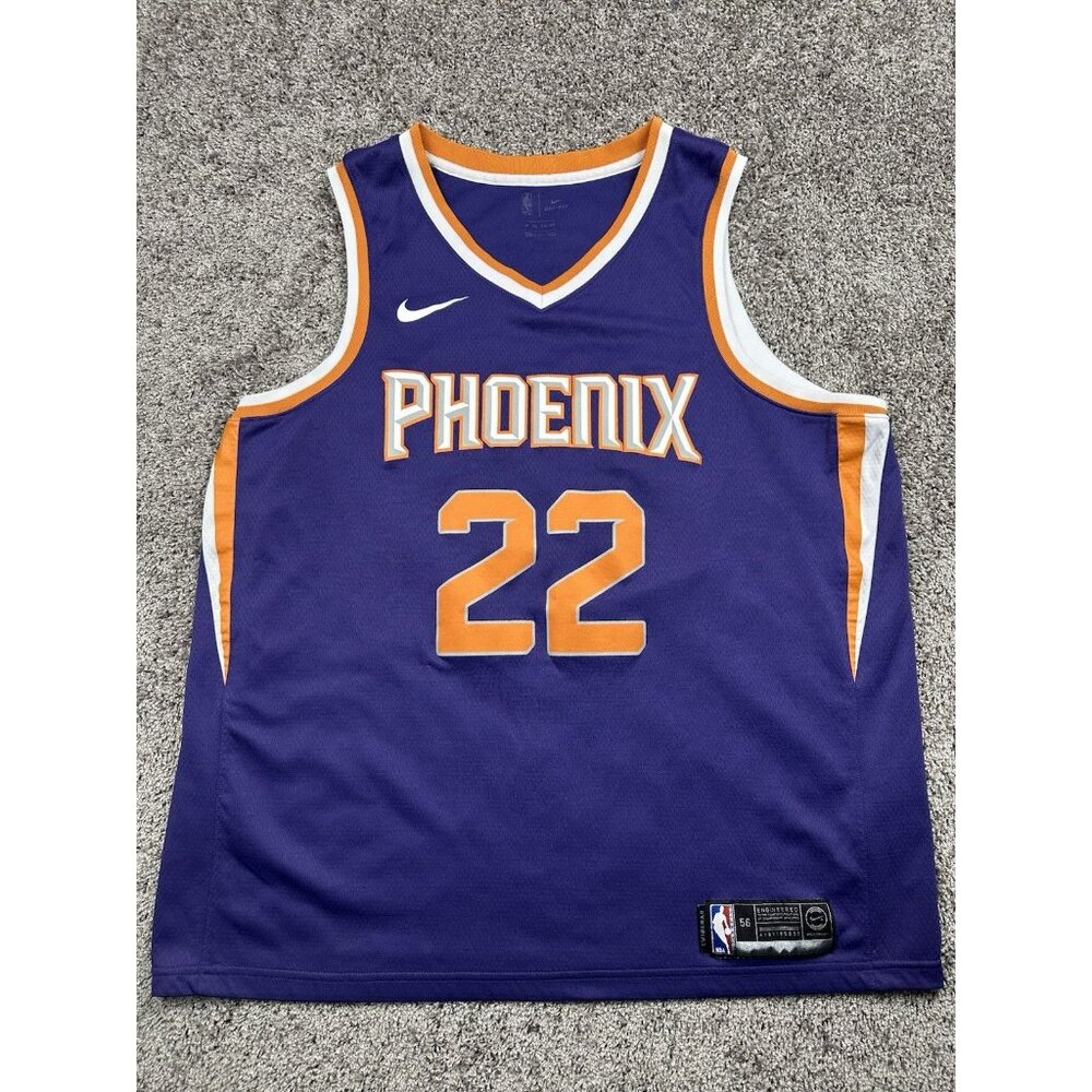 Nike Phoenix Suns Deandre Ayton #22 Jersey Purple Men’s Size 56 NBA Auth Flaw‎